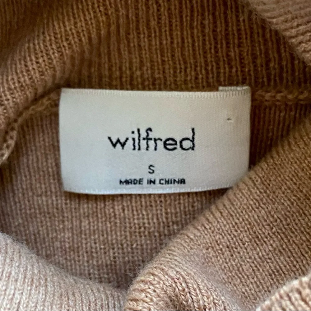 Aritzia Wilfred Rebecca wool-blend turtleneck sweater. 🤎 - Picture 6 of 7